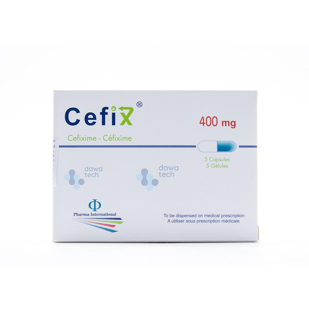 Cefix 400mg Cap 5'S