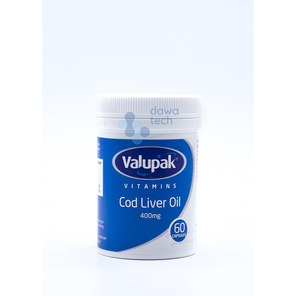 Valupak Cod Liver Oil Tab. 60'S