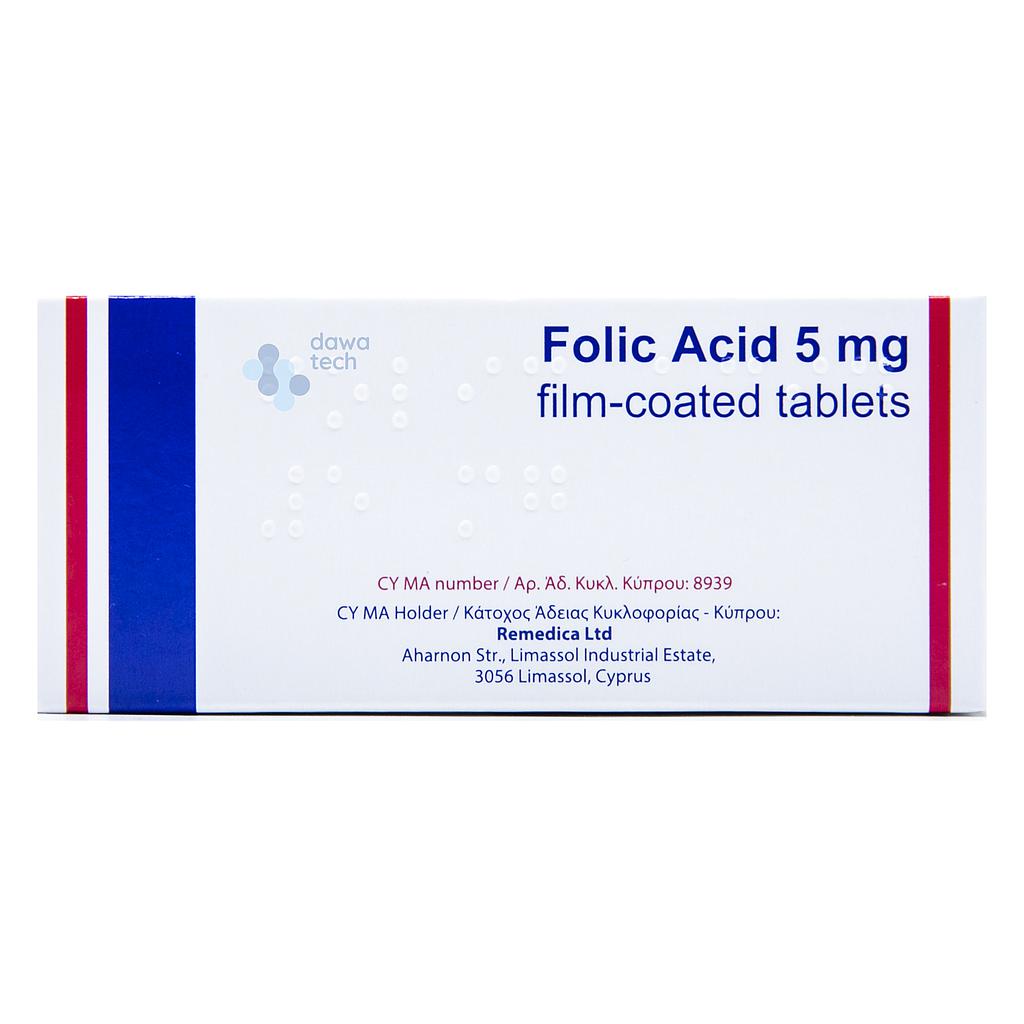 Folic Acid 5 Mg 100 Tab (Joriver)