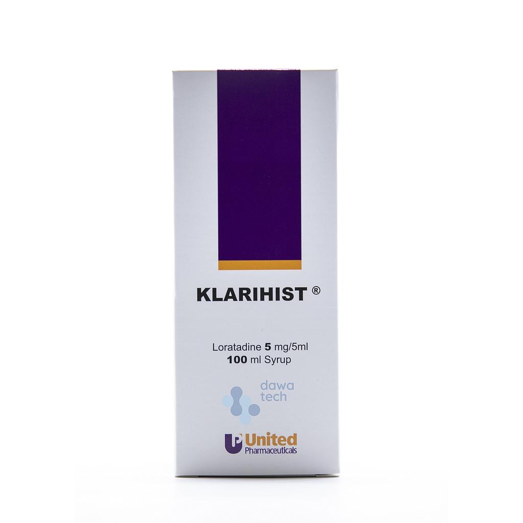 Klarihist 5mg/5ml Syrup 100ml