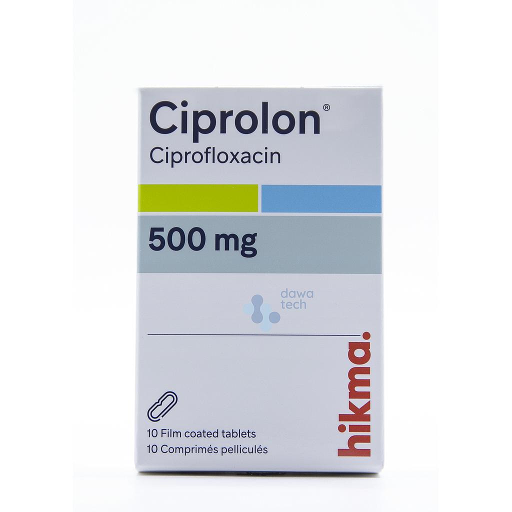 Ciprolon 500mg Tab 10'S