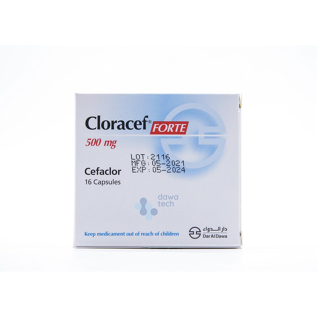 Cloracef 500mg Caps 16'S.
