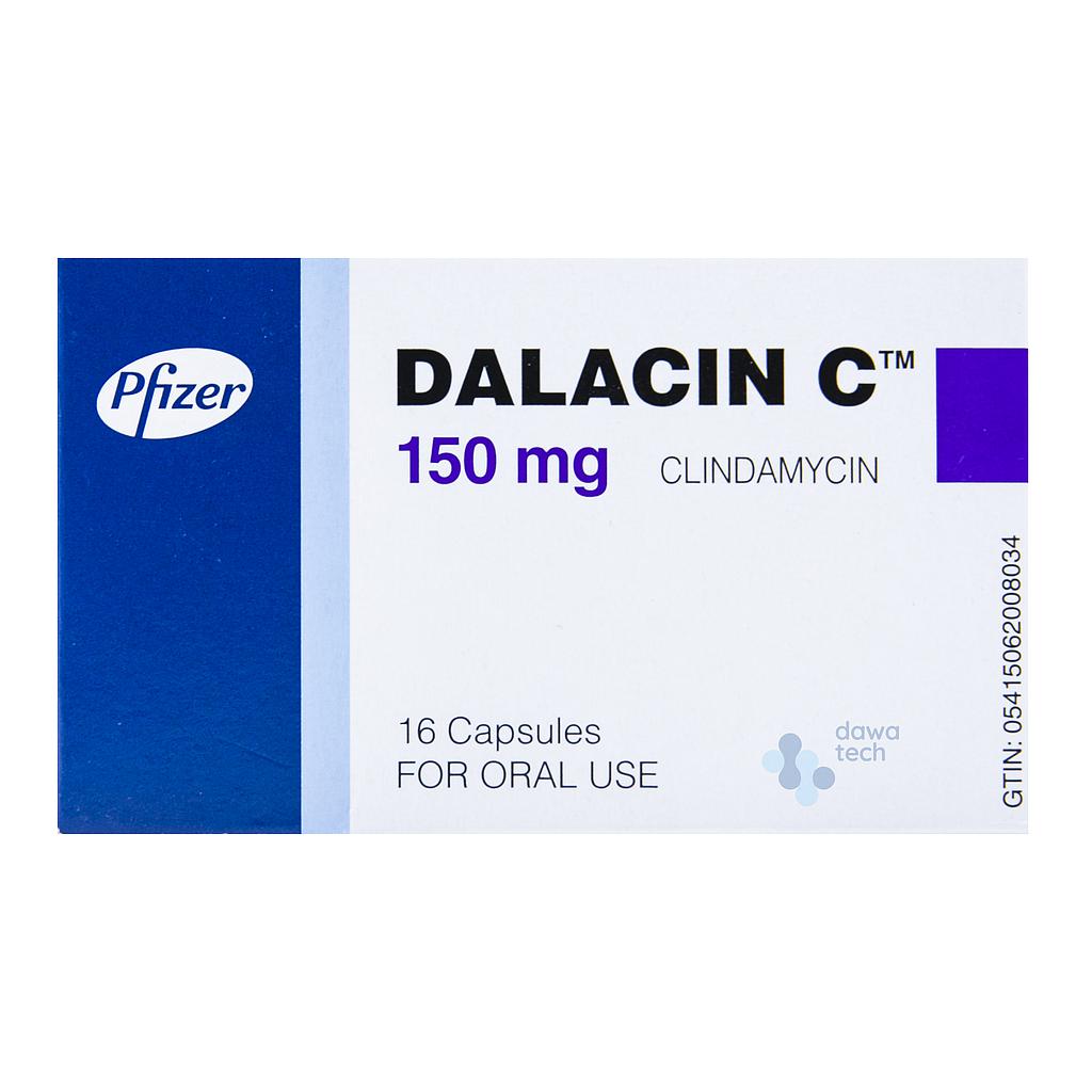 Dalacin C 150mg Caps 16'S (Pack)