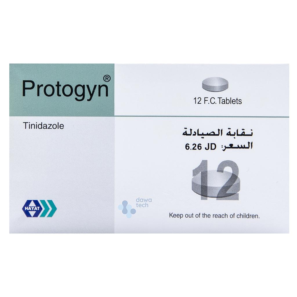 Protogyn 500mg 12 Tabs (Pack)