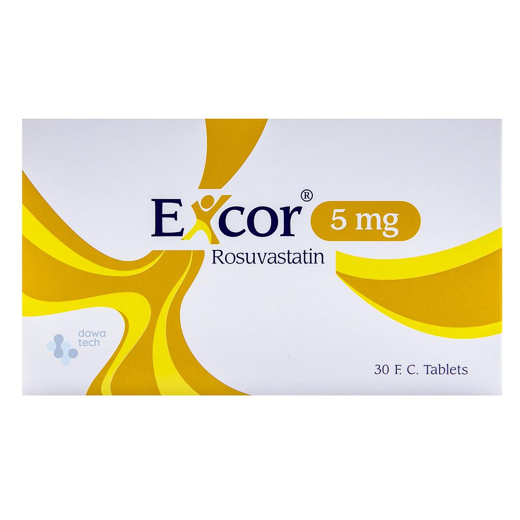 Excor 5mg Tab 30