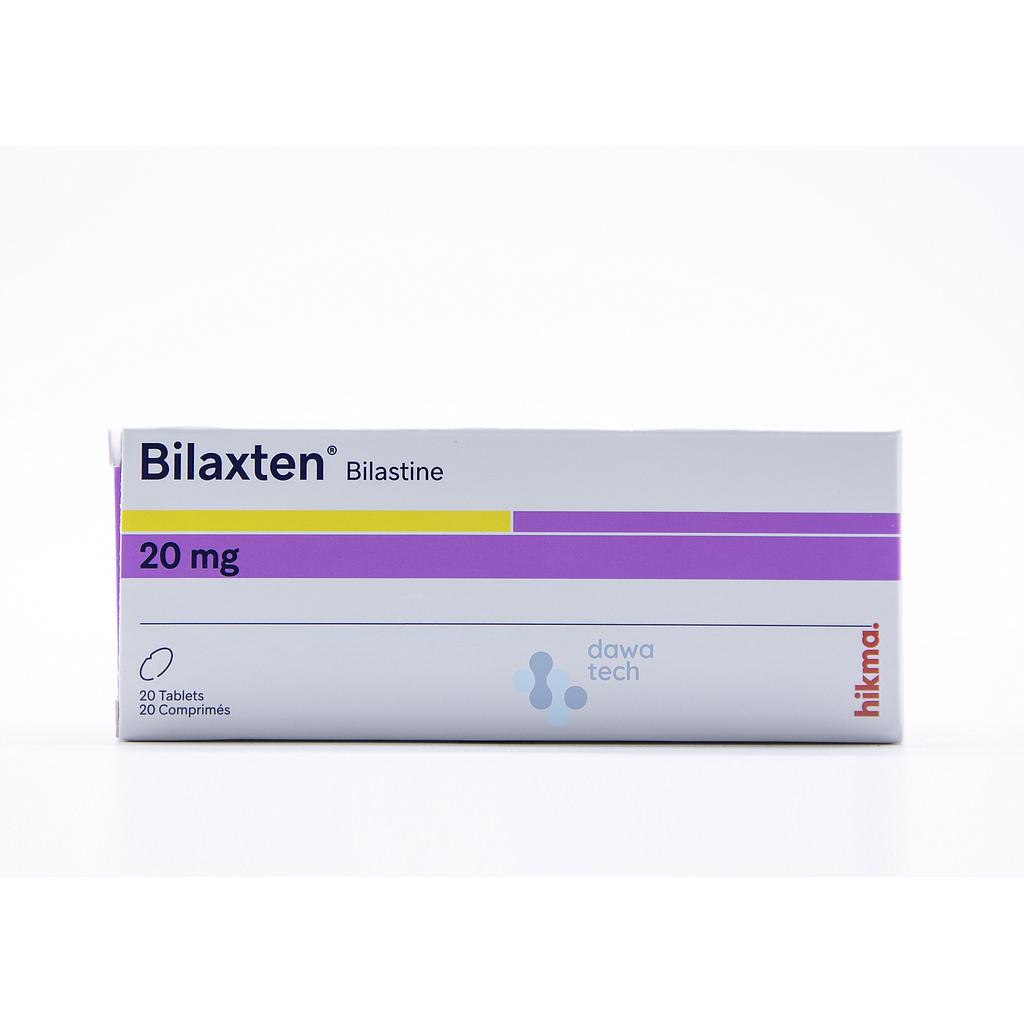 Bilaxten 20 Mg Tab 20 (Pack)