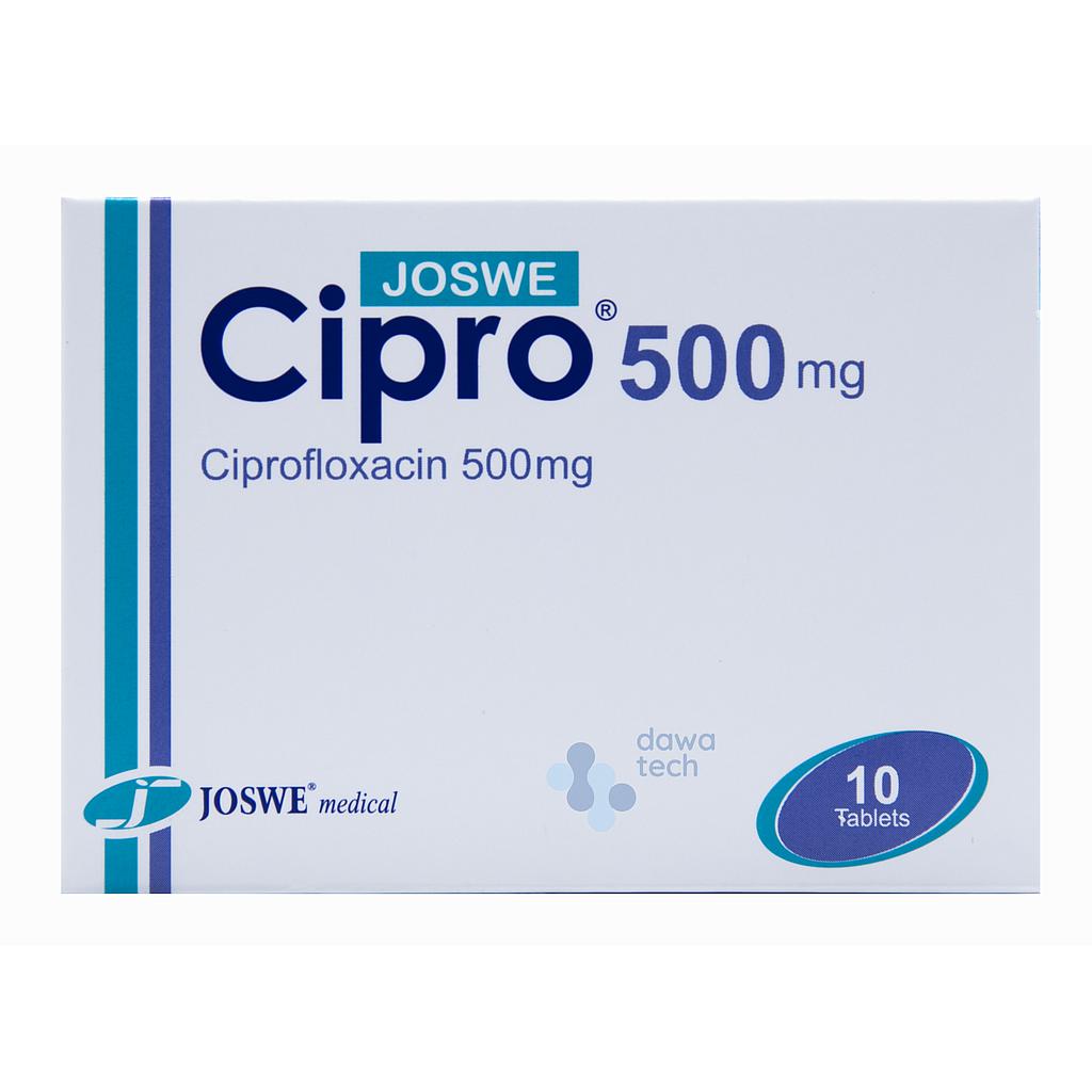 Cipro 500mg Tab 10'S