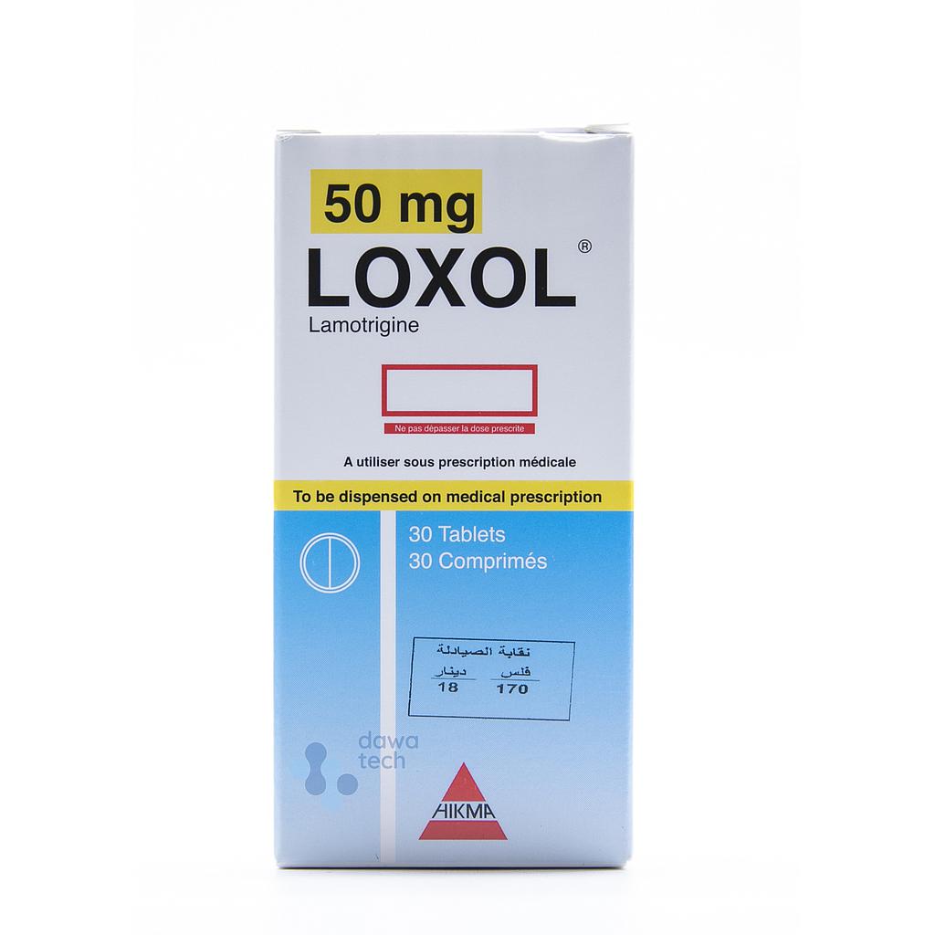 Loxol 50 Mg Tab 30