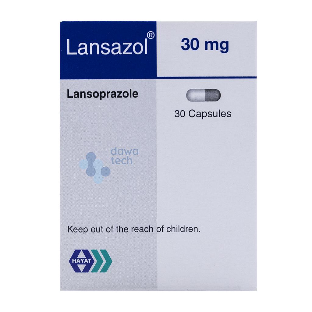 LANSAZOL 30 MG 30 CAPS