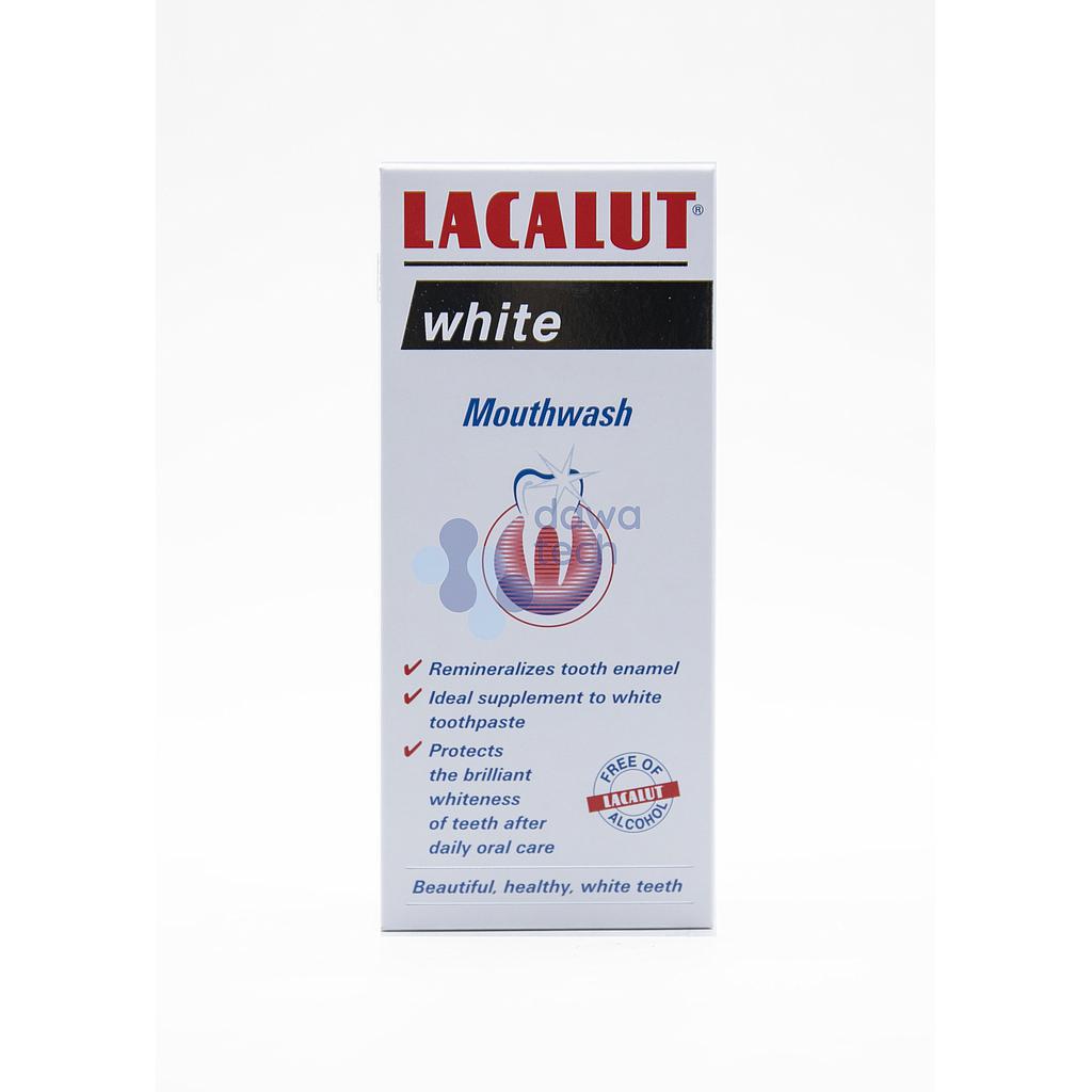 Lacalut White Mouthwash 300 Ml
