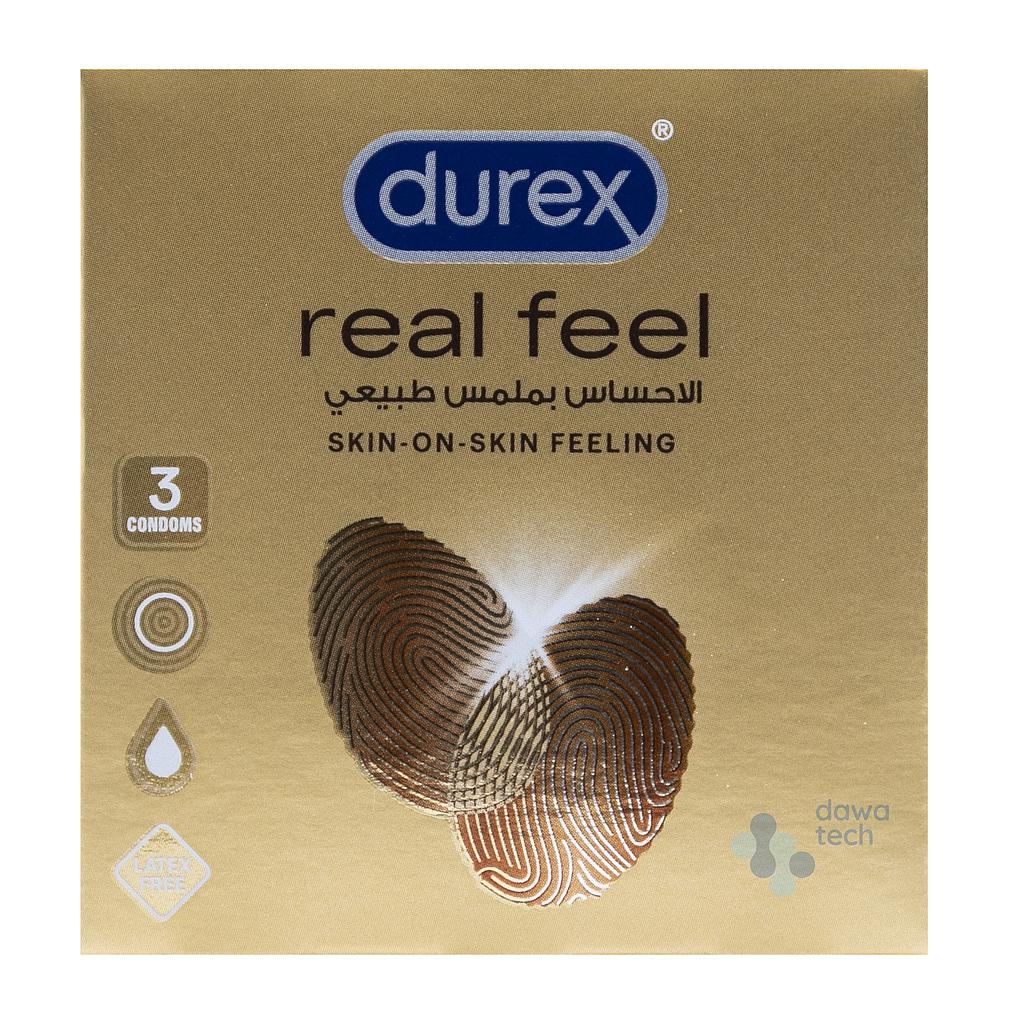 durex real feel 3condoms