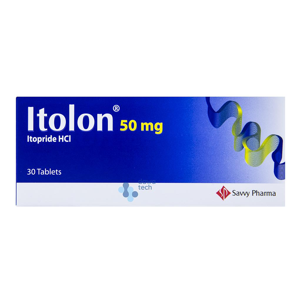 Itolon 50mg 30tab 1 Box (Pack)