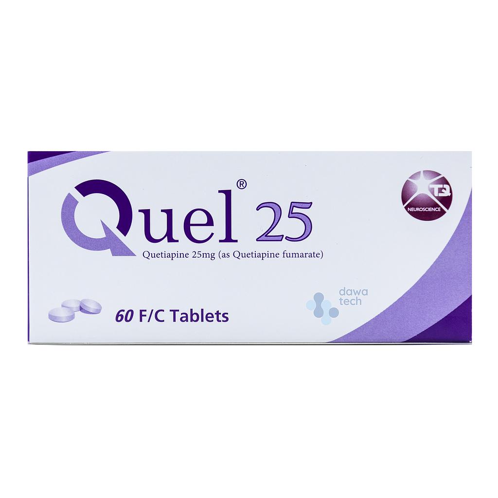 Quel 25mg 60 Tab