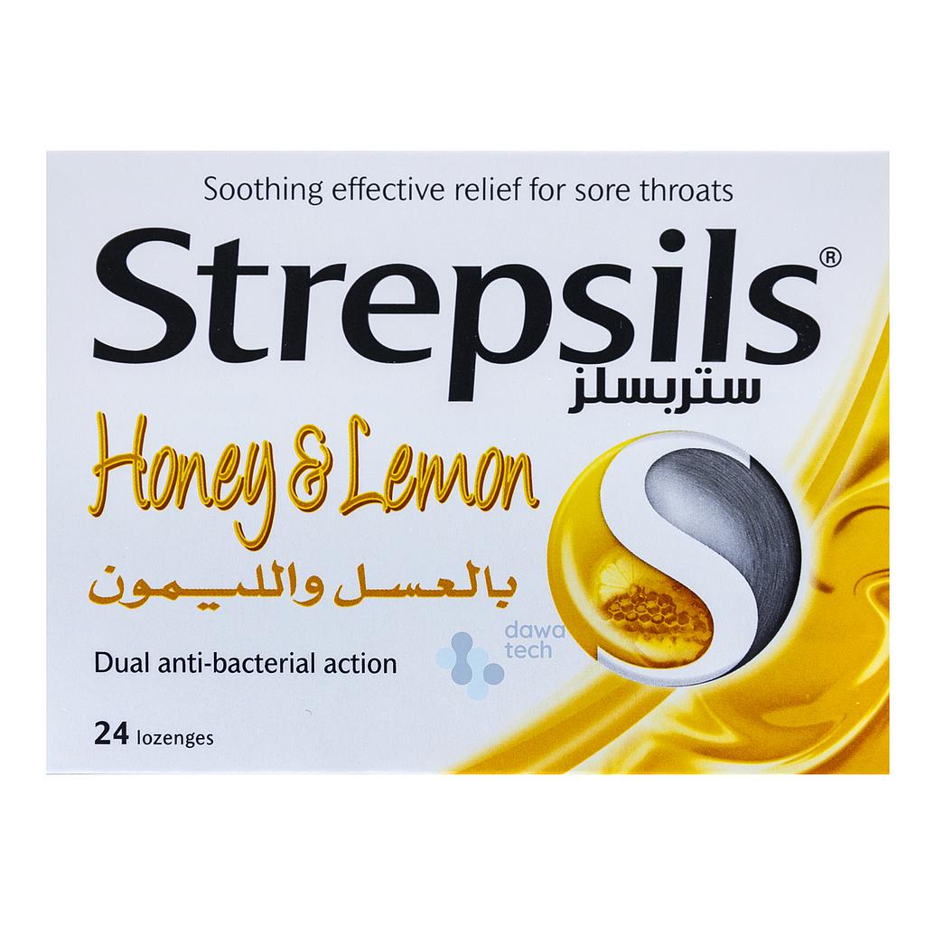 Strepsils Honey Lemon 24 (Pack)
