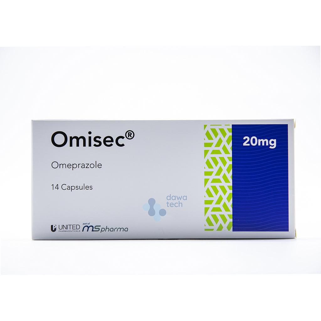 Omisec 20mg Caps 14'S (Pack)