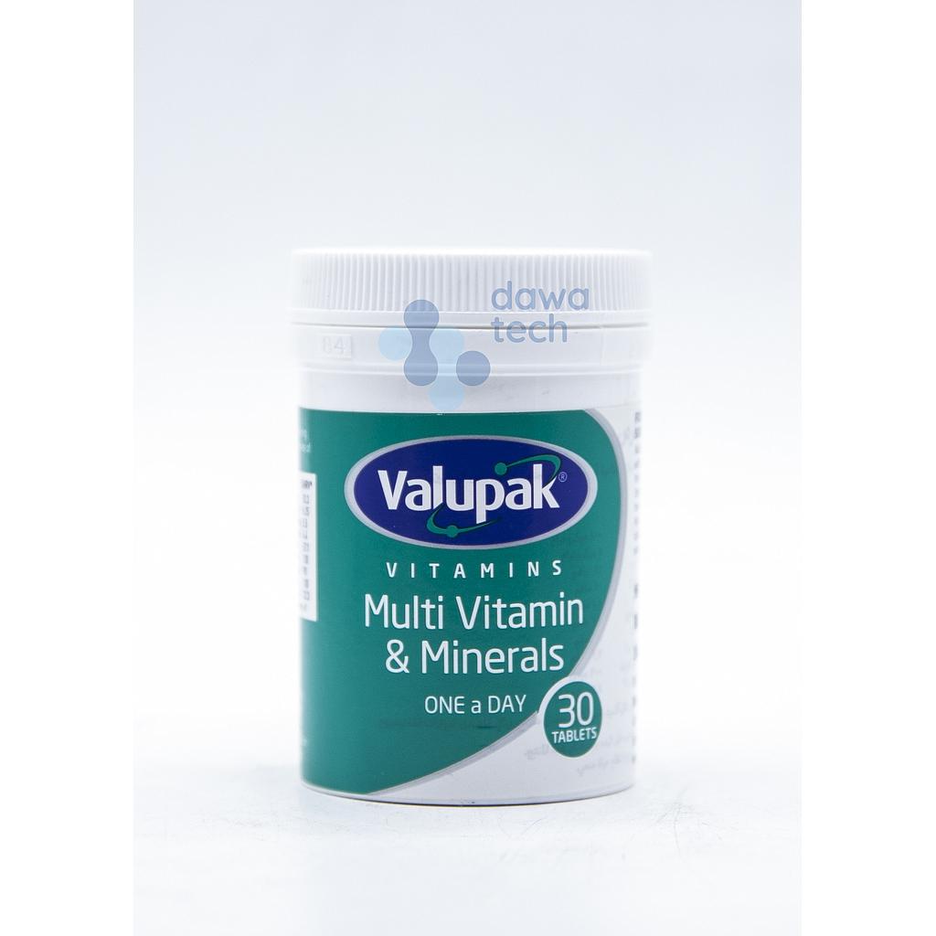 Valupak Multivitamin Plus Mineral