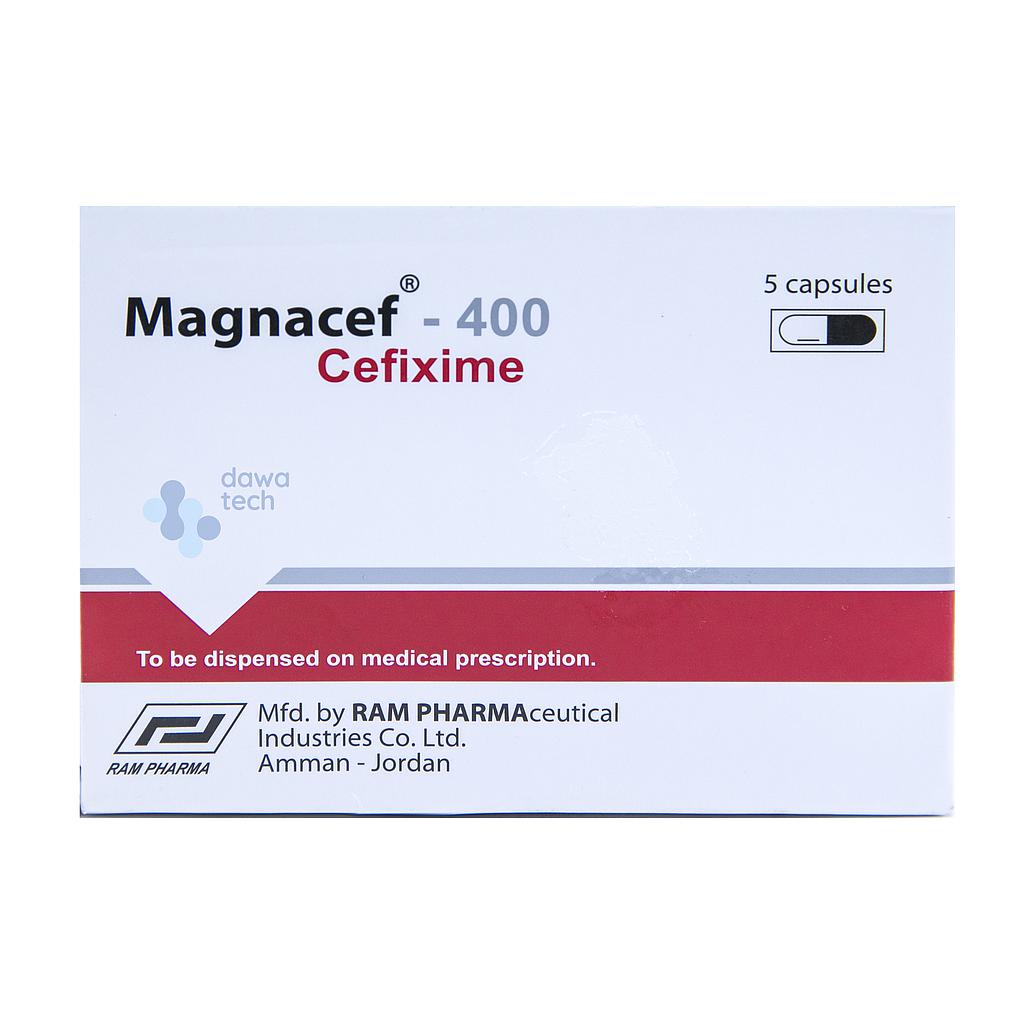 Magnacef 400mg Cap 5'S